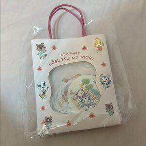 NIB Atsumare Dobutsu No Mori Animal Crossing Sticker Set